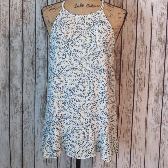Sioni Tops - Sioni Floral Sleeveless Button Back Blouse